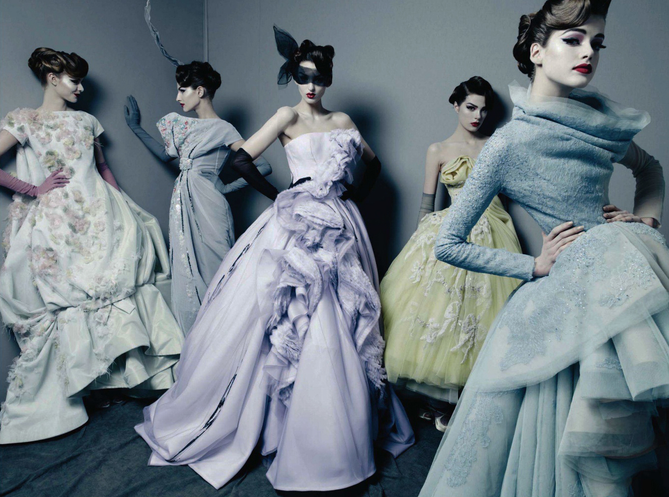 Christian Dior Haute Couture by John Galliano, 2011, photo by Patrick  Demarchelier